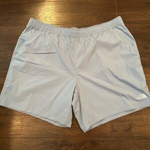 Light Blue North Face Shorts